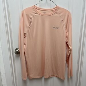 2 Baleaf Men's UPF50+ Sun Long Sleeve Shirt Peach & Yellow - Size 2X Bundle
